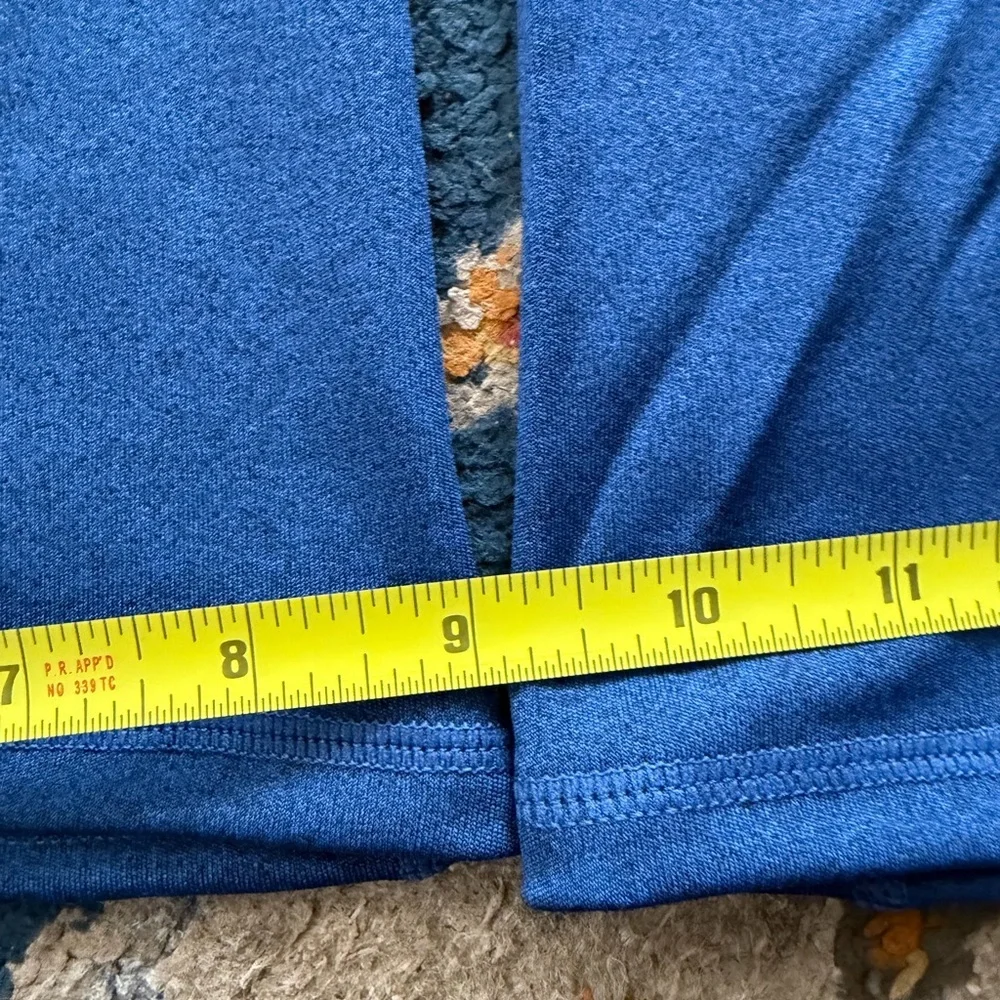 Halara Blue Super High Waistband Foldover Pocket Full Length Flare Leggings XS